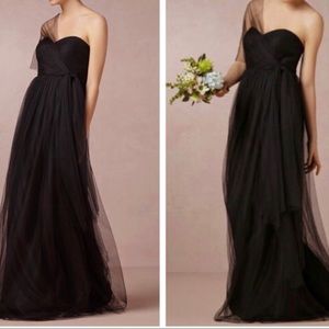 Jenny Yoo Black tulle dress Annabelle prom dress